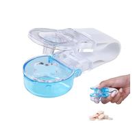 Pastillero portátil, organizador de píldoras, herramienta de asistencia, tabletas, blíster, herramienta de asistencia para ancianos, discapacitados, personas con manos débiles de artritis mayores (5)