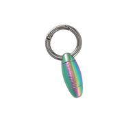 Pastillero portátil resistente al agua, llavero de acero inoxidable, botellas pequeñas, estuche de bolsillo para viajes y uso diario