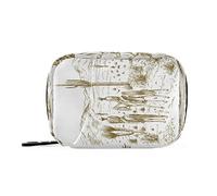 Pastillero portátil semanal con cremallera, 7 días, contenedor de pastillas para medicamentos y suplementos, organizador de vitaminas, pastillero de viaje, American Wild West Desert Cowboys