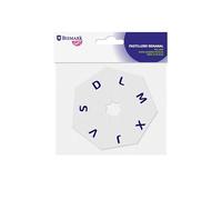 Pastillero Redondo semanal, 7 Compartimentos, Resistente, portátil, Ideal para organizar medicamentos y gestionar tratamientos Diarios.