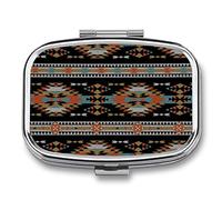 Pastillero Retro Pastillero Bohemia Pequeño Joyero Caja De Almacenamiento Retro Medicina Vitamina Pastillero Caja De Almacenamiento