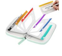 Pastillero reutilizable para viaje, organizador de suplementos impermeable con 14 compartimentos con cremallera para ancianos, niños, mujeres, hombres, mañana, tarde, noche, gran capacidad semanal