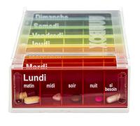 Pastillero Semanal | 7 días | Gran Formato | 5 Tomas al día | Anabox (Arco Iris)