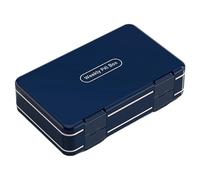 Pastillero semanal extragrande 3 veces al día, pastillero de 8 días, organizador de vitaminas, caja organizadora de píldoras para medicamentos, compartimentos extraíbles a prueba de humedad, color