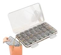 Pastillero semanal grande para 7 días, organizador de pastillas 3 veces al día, contenedor de pastillas de viaje, pastillero a prueba de polvo, organizador de pastillas para viajes, pastillero semanal