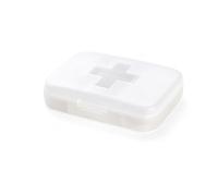 Pastillero semanal, organizador portátil de 6 compartimentos, organizador diario para 6 días, sostiene medicamentos, productos de salud o accesorios pequeños, caja organizadora que cabe fácilmente en