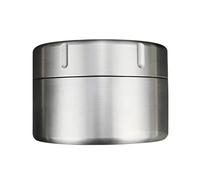 Pastillero Viaje Alta Capacidad, Titanio Impermeable Portatil Botella Contenedor Caja de Medicina, Diario Metalico Bolsillo Hermético Organizador de Pastillas, Sin BPA