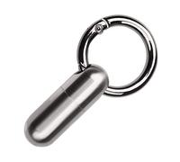 Pastilleros de tamaño portátil para viajes al aire libre, camping, para bolso, contenedor de bolsillo, impermeable, pastillero de bolsillo, llavero