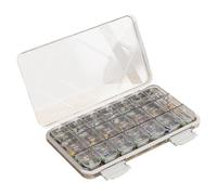 Pastilleros organizadores de 7 días,Pastilla 7 días,Píldora semanal grande, caja de píldoras de viaje - Pastillero 3 veces al día, 7 días, antipolvo, para el hogar, viajes, el