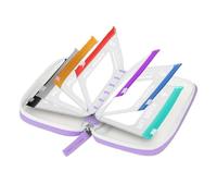 Pastilleros para viajes - Contenedor impermeable para masticar, con 14 compartimentos, compacto, reutilizable, con cremallera, para la mañana, tarde, diario, semanal, noche, diario, ancianos, para el