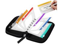 Pastilleros para viajes, estuche clasificador de masticables impermeable, con 14 compartimentos con cremallera, conveniente planificación de suplementos para la mañana, tarde, diario, semanal, noche