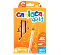 Pasteles 3 en 1 6 colores Baby CARIOCA