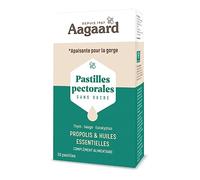 Pastilles pectorales - 30 pastillas Aagaard