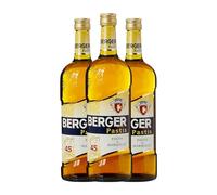 Pastis Marie Brizard Berger Botella Misil 1 L (Caja de 3 Botella Misil de 1 L)