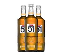 Pastis Pernod 51 Escarchado 70 cl (Caja de 3 Botellas de 70 cl)