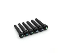 Pastón Cuerda Puente Guitarra 1pc Clavijas Cuerda Fijo Vértebra Guitarra Pasador Puente Guitarra Para Acústica Guitarra U Ukeleles