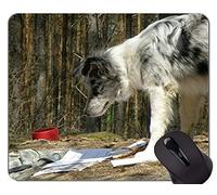 Pastor Alemán Amante de Perro Divertido Alfombrillas de ratón, Perro Alfombrillas de ratón
