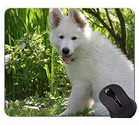 Pastor alemán amante divertido del perro alfombrillas de ratón, oficina del perro alfombrilla de ratón