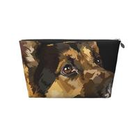 Pastor alemán, Bolsa de artículos de tocador Bolsa de Maquillaje Bolsa de cosméticos Bolsa de artículos de tocador de Viaje portátil