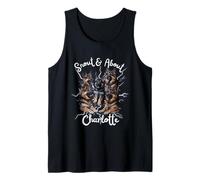 Pastor Alemán Bootleg Charlotte Carolina del Norte Camiseta sin Mangas