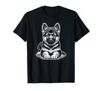 Pastor alemán cachorro perro GSD Germ GShep Shep Shep Sheppy Gráfico Camiseta