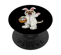 Pastor alemán como Conejo de Pascua Divertido y Lindo para niños y niñas PopSockets PopGrip Adhesivo