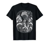 Pastor alemán Japón Irezumi Tatuaje Camiseta
