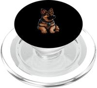 Pastor Alemán Lindo Perro Dueño Cachorro PopSockets PopGrip para MagSafe