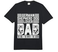 Pastor Alemán Perro Amante Papá El Perro Amante Pastor Alemán Comfort Colors Adult Heavyweight T-Shirt