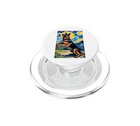 Pastor alemán Perros japoneses Van Gogh Pastor alemán PopSockets PopGrip para MagSafe