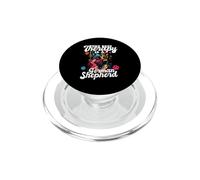 Pastor Alemán Splash Art I Arte Pop Pastor Alemán PopSockets PopGrip para MagSafe
