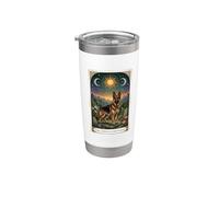 Pastor Alemán Vaso térmico de acero inoxidable de doble pared