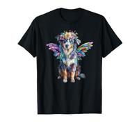 Pastor australiano amante de los perros para mujer colorido Camiseta