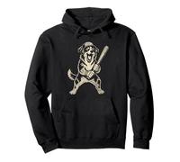 Pastor Australiano Béisbol Deportes Vintage Perro Amante Sudadera con Capucha
