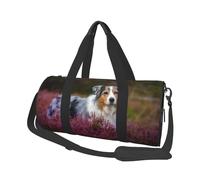 Pastor Australiano, Bolsa de Viaje de Gran Capacidad, Bolso Redondo, Bolsa de Viaje Deportiva, Bolsa de Mano, Bolsa de Fitness