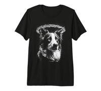 Pastor Australiano con Alambre de púas Perro Australiano Grunge Camiseta Premium