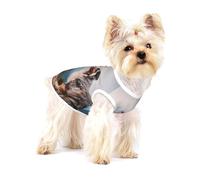 Pastor Australiano de montaña, Mascotas australianas, Perros,Camiseta de algodón sin Mangas para Mascotas, Chaleco Transpirable, Suave y elástico para Cachorros,M