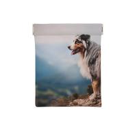 Pastor Australiano Montañas Aussie Pets Perros, Squeeze Top Wallet Bolsa de Almacenamiento para Mujer Monedero pequeño Bolsa de Cambio