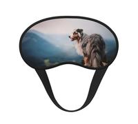 Pastor Australiano, Montañas, Mascotas Australianas, Perros, Cubiertas oculares completas, antifaces para dormir que bloquean la luz, orejeras opacas para dormir