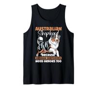 Pastor australiano perro australiano Camiseta sin Mangas