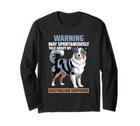 Pastor australiano perro australiano Manga Larga