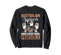 Pastor australiano perro australiano Sudadera