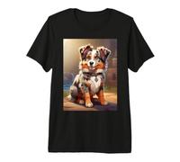 Pastor Australiano Perro Pastor Australiano Camiseta Premium