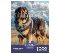 Pastor Australiano Puzzle 1000 Piezas Perro Rompecabezas Juego De Habilidad Familiar, Regalo para Adultos Y Niños ≥12 Años 70x50cm/1000pcs