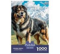 Pastor Australiano Rompecabezas De Papel para Adultos 1000 Piezas Perro Puzzle Desafío Duro, Exclusivo De Amazon para Adultos Y Niños ≥12 Años 70x50cm/1000pcs
