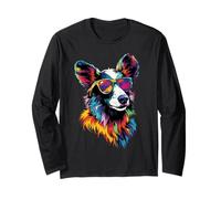 Pastor Australiano y Gafas de Sol Dog Lovers Pastores Manga Larga
