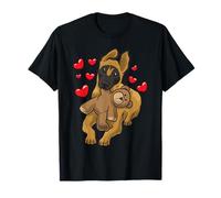 Pastor Belga Malinois Belga Con Muchos Corazones Camiseta