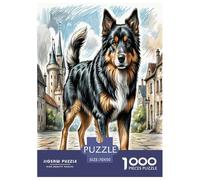 Pastor Belga Malinois Puzzle Imposible,desafío for Adults Entretenimiento Creativo 1000 Piezas Obra De Arte De Juego De para Adultos Y Niños Mayores De 12 Años 70x50cm/1000pcs