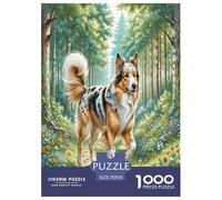 Pastor Belga Malinois Puzzle Imposible,desafío for Adults Juego Educativo 1000 Piezas Obra De Arte De Juego De para Adultos Y Niños A Partir De 12 Años 70x50cm/1000pcs