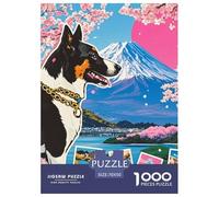Pastor Belga Puzzle 1000 Piezas, Mascotas Lindas, Clásicos Rompecabezas De Bricolaje, Desafío Ideal, Colección De Arte, para Adultos Y Niños A Partir De 12 Años 70x50cm/1000pcs
